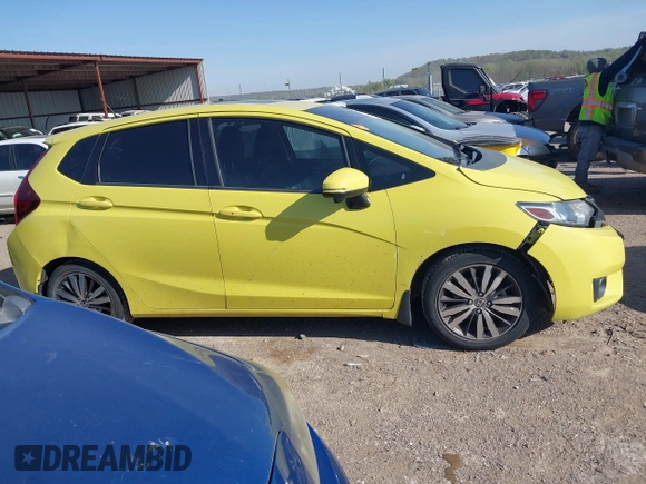 2015 Honda Fit EX-L with VIN 3HGGK5H85FM747634, listed as a IAAI auction lot 41986394 with 125,831 mi miles and . Bid and sale history available at DreamBid. Image 12.