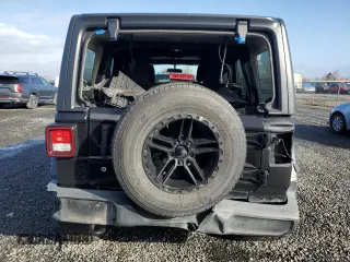 2018 Jeep Wrangler Unlimited Sport with VIN 1C4HJXDN4JW198837, listed as a Copart auction lot 45419485 with 88,654 mi miles and Salvage title. Bid and sale history available at DreamBid. Image 6.