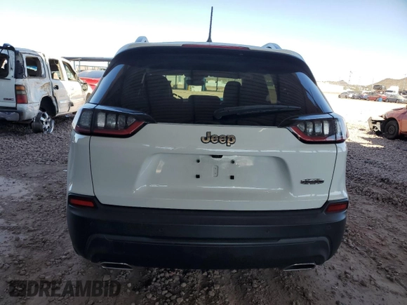 2021 Jeep Cherokee Latitude Lux with VIN 1C4PJLMX5MD112215, listed as a Copart auction lot 46901425 with 62,090 mi miles and Salvage Title. Bid and sale history available at carsss.com. Image 6.