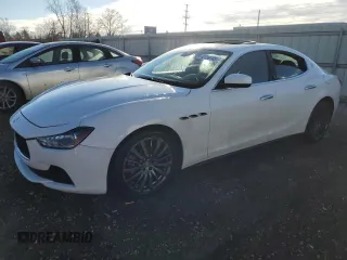 2017 Maserati Ghibli S Q4 with VIN ZAM57RTA9H1212620, listed as a Copart auction lot 42759165 with 62,764 mi miles and Salvage Title. Bid and sale history available at carsss.com. Image 1.
