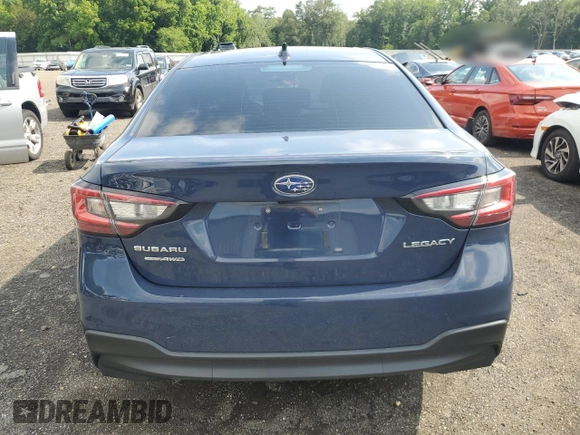 2024 Subaru Legacy Premium with VIN 4S3BWAF62R3007374, listed as a Copart auction lot 64238775 with 18,005 mi miles and Salvage title. Bid and sale history available at DreamBid. Image 6.