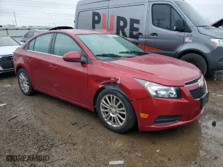 2014 Chevrolet Cruze ECO with VIN 1G1PH5SB9E7155348, listed as a Copart auction lot 86968934 with 0 mi miles and Salvage Title. Bid and sale history available at carsss.com. Image 4.