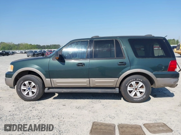 2003 Ford Expedition Eddie Bauer z VIN 1FMRU17W73LB39407, wystawiony jako IAAI lot #42042645 z przebiegiem 220 011 mil mil oraz . Historia ofert i sprzedaży dostępna na DreamBid. Obrazek 14.