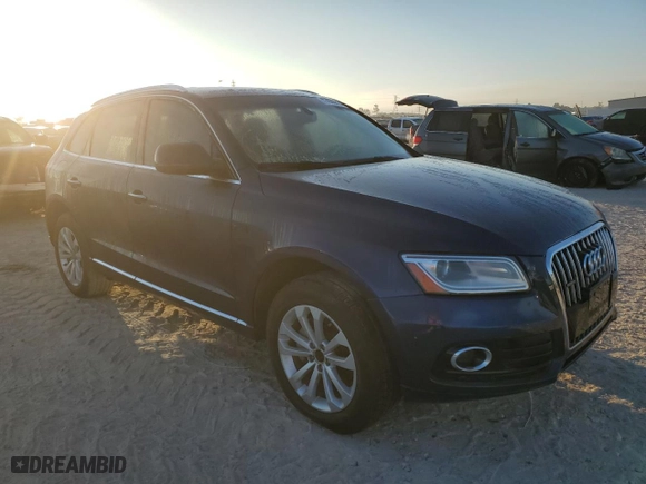 2016 Audi Q5 Premium Plus with VIN WA1L2AFPXGA040540, listed as a Copart auction lot 77696614 with 68,548 mi miles and Salvage Title. Bid and sale history available at carsss.com. Image 4.
