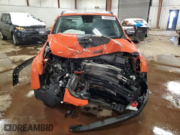 2021 Jeep Renegade Trailhawk with VIN ZACNJDC10MPM39680, listed as a Copart auction lot 44353225 with 48,367 mi miles and Non repairable. Bid and sale history available at DreamBid. Image 5.
