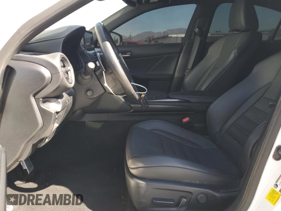 2024 Lexus IS 350 F Sport with VIN JTHGZ1B29R5074427, listed as a Copart auction lot 89104165 with 16,787 mi miles and Salvage title. Bid and sale history available at DreamBid. Image 7.