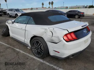 2022 Ford Mustang EcoBoost with VIN 1FATP8UH8N5100869, listed as a Copart auction lot 42118565 with 0 mi miles and Non Repairable. Bid and sale history available at carsss.com. Image 2.