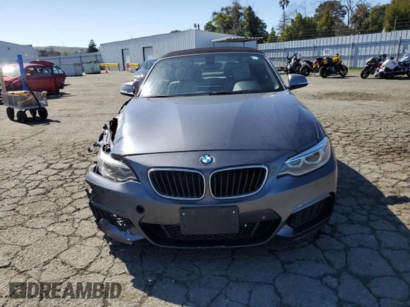 2016 BMW 2 Series M235i with VIN WBA1M1C58GV394704, listed as a Copart auction lot 46926065 with 69,352 mi miles and Salvage Title. Bid and sale history available at carsss.com. Image 5.