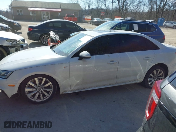 2017 Audi A4 Season of Audi ultra Premium with VIN WAUKMAF46HN050460, listed as a IAAI auction lot 41564088 with 126,988 mi miles. Bid and sale history available at carsss.com. Image 15.