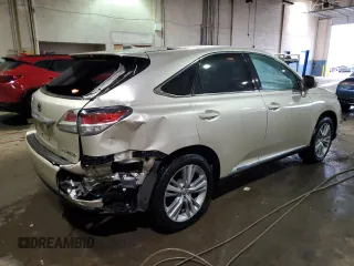 2015 Lexus RX 450h with VIN 2T2ZB1BA6FC002178, listed as a Copart auction lot 43314665 with 177,522 mi miles and Clean Title. Bid and sale history available at DreamBid. Image 3.