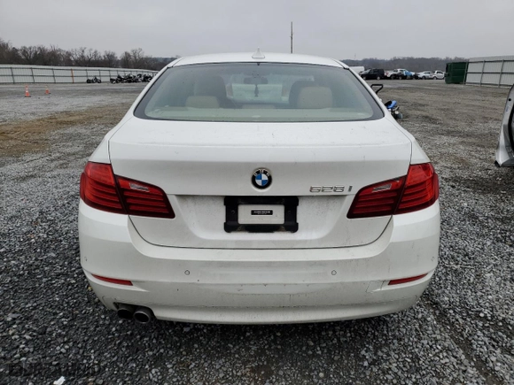 2014 BMW 5 Series 528i with VIN WBA5A5C50ED503001, listed as a Copart auction lot 42406495 with 179,220 mi miles and Salvage Title. Bid and sale history available at carsss.com. Image 6.
