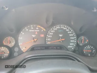 2000 Chevrolet Corvette with VIN 1G1YY22G9Y5106830, listed as a Copart auction lot 74044504 with 107,192 mi miles and Salvage Title. Bid and sale history available at carsss.com. Image 9.
