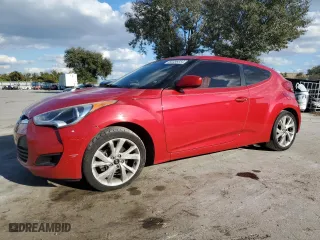 2016 Hyundai Veloster with VIN KMHTC6AD0GU267551, listed as a Copart auction lot 83386654 with 93,096 mi miles and Salvage Title. Bid and sale history available at carsss.com. Image 1.