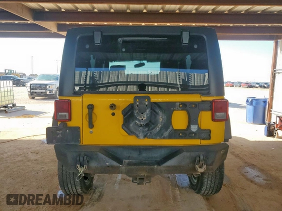 2015 Jeep Wrangler Unlimited Sport with VIN 1C4BJWDG1FL566224, listed as a Copart auction lot 64113195 with 127,445 mi miles and Clean title. Bid and sale history available at DreamBid. Image 6.