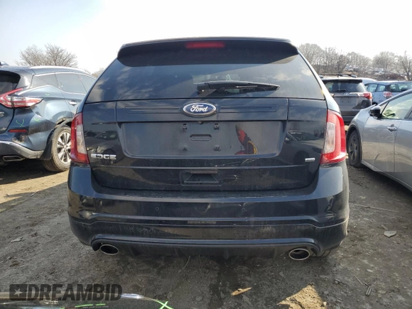 2012 Ford Edge Sport with VIN 2FMDK4AK6CBA02191, listed as a Copart auction lot 42159645 with 189,379 mi miles and Salvage Title. Bid and sale history available at carsss.com. Image 6.