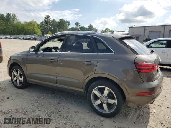 2015 Audi Q3 Premium Plus with VIN WA1EFCFS7FR005709, listed as a Copart auction lot 58533725 with 84,527 mi miles and Clean title. Bid and sale history available at DreamBid. Image 2.