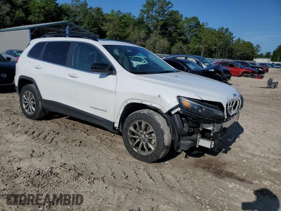 2022 Jeep Cherokee Latitude Lux with VIN 1C4PJMMX4ND509843, listed as a Copart auction lot 59394325 with 81,977 mi miles and Non repairable. Bid and sale history available at DreamBid. Image 4.