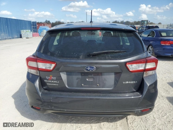 2018 Subaru Impreza with VIN 4S3GTAA66J1740064, listed as a Copart auction lot 77451434 with 0 mi miles and Non Repairable. Bid and sale history available at carsss.com. Image 6.