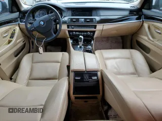 2011 BMW 5 Series 528i with VIN WBAFR1C55BC750294, listed as a Copart auction lot 52943035 with 137,909 mi miles and Salvage Title. Bid and sale history available at carsss.com. Image 8.