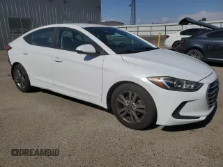 2017 Hyundai Elantra SE with VIN 5NPD84LF3HH134999, listed as a Copart auction lot 59849305 with 90,063 mi miles and Salvage title. Bid and sale history available at DreamBid. Image 4.
