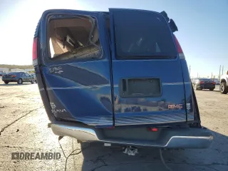 2000 GMC Savana Cargo Van RV Conversion with VIN 1GDFG15M4Y1140397, listed as a Copart auction lot 76347184 with 0 mi miles and Salvage Title. Bid and sale history available at carsss.com. Image 6.