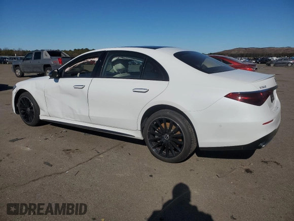 2024 Mercedes-Benz S 580 с VIN W1K6G7GBXRA265723, выставлен на аукционе Copart как лот 44720945 с пробегом 7 926 миль миль и Списание • Salvage title. История ставок и продаж доступна на DreamBid. Изображение 2.