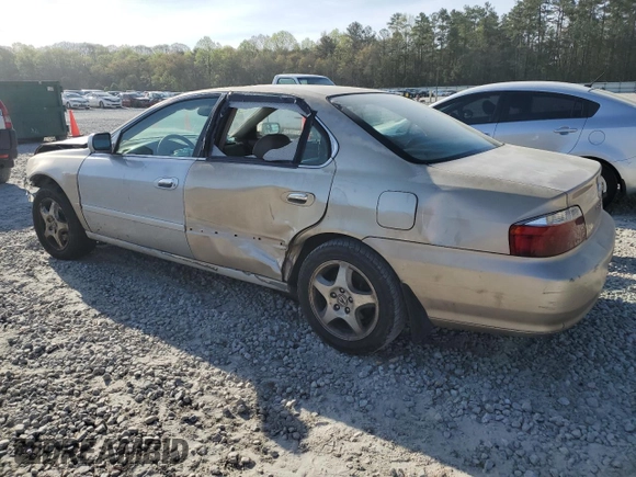 2002 Acura TL with VIN 19UUA56662A053128, listed as a Copart auction lot 50533385 with 233,616 mi miles and Salvage Title. Bid and sale history available at carsss.com. Image 2.