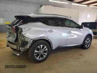 2018 Nissan Murano SV with VIN 5N1AZ2MG9JN121588, listed as a Copart auction lot 48748795 with 132,433 mi miles and Salvage Title. Bid and sale history available at DreamBid. Image 3.