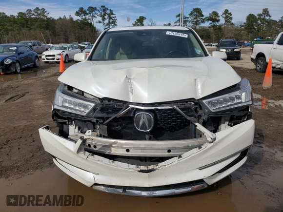 2019 Acura MDX with VIN 5J8YD3H39KL003344, listed as a Copart auction lot 43153415 with 83,064 mi miles and Salvage Title. Bid and sale history available at carsss.com. Image 5.