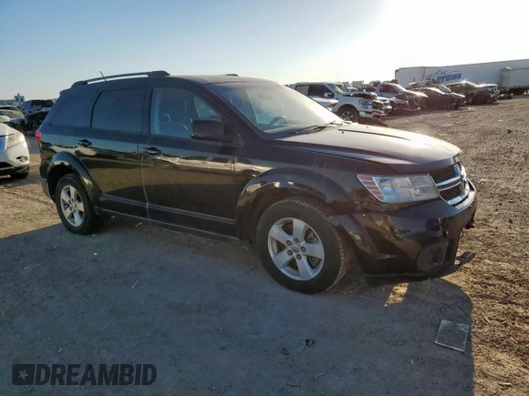 2017 Dodge Journey SXT with VIN 3C4PDCBG5HT576194, listed as a Copart auction lot 57832205 with 183,634 mi miles and Clean title. Bid and sale history available at DreamBid. Image 4.