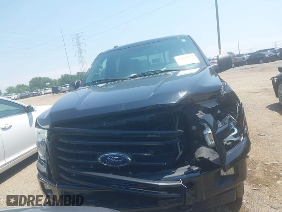 2017 Ford F-150 XL with VIN 1FTEW1EF6HFA59179, listed as a IAAI auction lot 42424917 with 103,437 mi miles and . Bid and sale history available at DreamBid. Image 12.