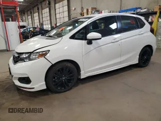 2018 Honda Fit Sport z VIN 3HGGK5H66JM729666, wystawiony jako Copart lot #53547235 z przebiegiem 50 615 mil mil oraz Szkoda całkowita • Salvage title. Historia ofert i sprzedaży dostępna na DreamBid. Obrazek 1.