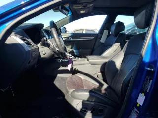 2020 Genesis G80 Sport with VIN KMTFN4JB0LU329802, listed as a Copart auction lot 87034094 with 35,562 mi miles and Salvage title. Bid and sale history available at DreamBid. Image 7.