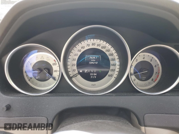 2013 Mercedes-Benz C 250 with VIN WDDGJ4HB7DF980649, listed as a Copart auction lot 57817425 with 109,210 mi miles and Salvage title. Bid and sale history available at DreamBid. Image 9.