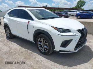2019 Lexus NX 300 with VIN JTJYARBZ0K2145480, listed as a IAAI auction lot 42571633 with 39,335 mi miles and . Bid and sale history available at DreamBid. Image 1.