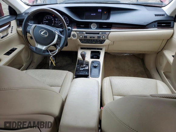 2014 Lexus ES 330 with VIN JTHBK1GG5E2132242, listed as a Copart auction lot 43109245 with 107,393 mi miles and Salvage title. Bid and sale history available at DreamBid. Image 8.