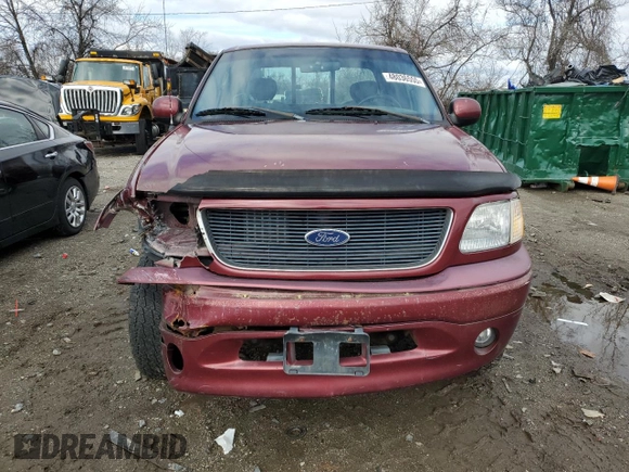 2003 Ford F-150 XL with VIN 2FTRX18L83CB15269, listed as a Copart auction lot 48036555 with 209,097 mi miles and Salvage Title. Bid and sale history available at carsss.com. Image 5.