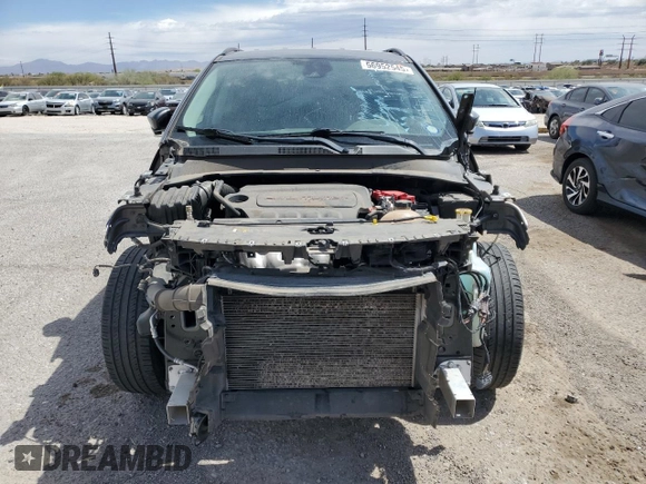 2021 Jeep Compass Limited with VIN 3C4NJCCBXMT559422, listed as a Copart auction lot 56952545 with 135,697 mi miles and Salvage title. Bid and sale history available at DreamBid. Image 5.