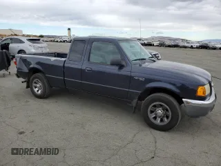 2002 Ford Ranger XLT Appearance with VIN 1FTYR44E52PB47236, listed as a Copart auction lot 76606184 with 217,549 mi miles and Salvage Title. Bid and sale history available at carsss.com. Image 4.