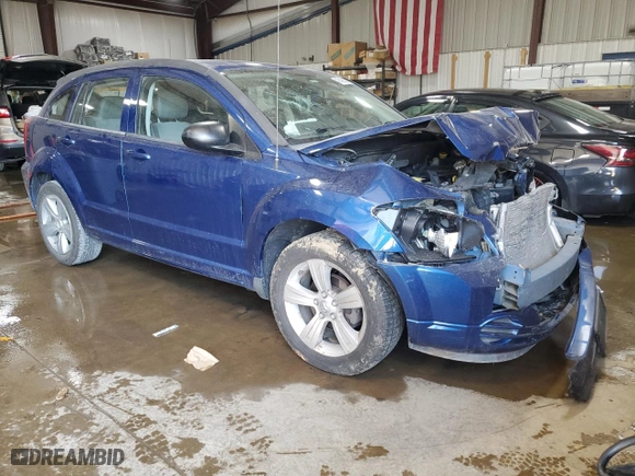 2010 Dodge Caliber SXT with VIN 1B3CB4HA4AD543861, listed as a Copart auction lot 48428805 with 0 mi miles and Salvage Title. Bid and sale history available at carsss.com. Image 4.
