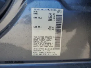 2019 Nissan Altima 2.5 SV with VIN 1N4BL4DV0KC118568, listed as a Copart auction lot 46361455 with 71,371 mi miles and Salvage Title. Bid and sale history available at carsss.com. Image 12.