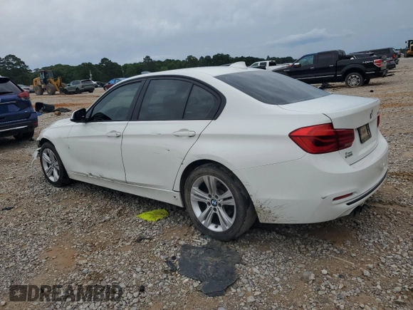 2016 BMW 3 Series 328i with VIN WBA8E9C56GK646865, listed as a Copart auction lot 55961825 with 137,665 mi miles and Salvage title. Bid and sale history available at DreamBid. Image 2.