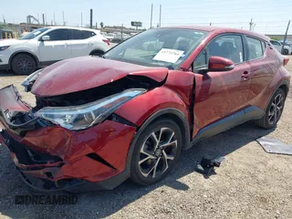 2018 Toyota C-HR XLE with VIN NMTKHMBX2JR043321, listed as a IAAI auction lot 41773764 with 53,800 mi miles. Bid and sale history available at carsss.com. Image 17.