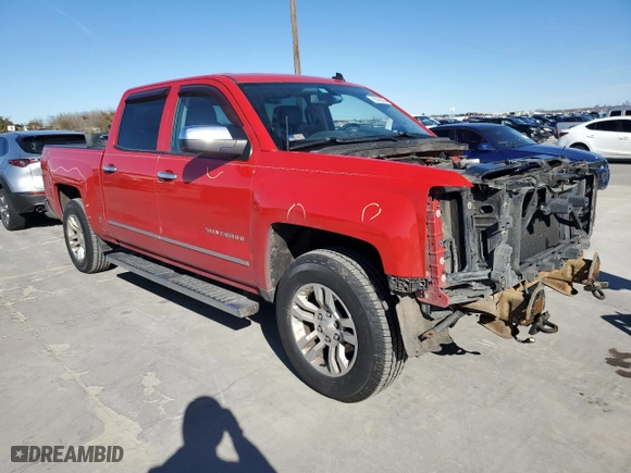 2014 Chevrolet Silverado 1500 LTZ with VIN 3GCUKSEC7EG137787, listed as a Copart auction lot 88366385 with 154,588 mi miles and Salvage Title. Bid and sale history available at carsss.com. Image 4.