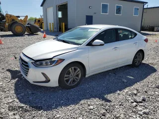 2017 Hyundai Elantra SE with VIN 5NPD84LF6HH017966, listed as a Copart auction lot 55131735 with 128,865 mi miles and Salvage Title. Bid and sale history available at DreamBid. Image 1.