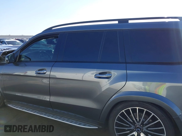 2018 Mercedes-Benz GLS 63 AMG with VIN 4JGDF7FE2JB036480, listed as a IAAI auction lot 39798161 with 38,731 mi miles and . Bid and sale history available at DreamBid. Image 15.