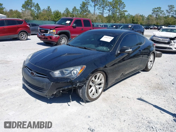 2015 Hyundai Genesis Coupe 3.8L Base with VIN KMHHT6KJ8FU127658, listed as a IAAI auction lot 41821709 with 94,086 mi miles and . Bid and sale history available at DreamBid. Image 2.