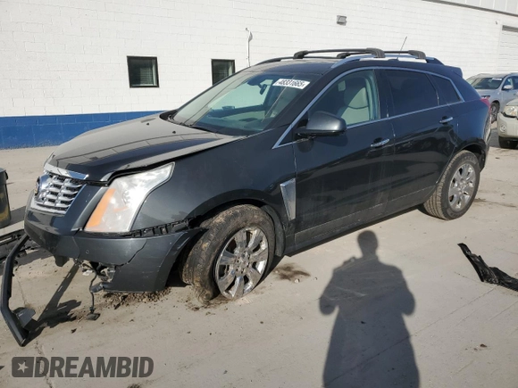 2015 Cadillac SRX Luxury Collection with VIN 3GYFNEE34FS619157, listed as a Copart auction lot 48331665 with 130,477 mi miles and Salvage Title. Bid and sale history available at DreamBid. Image 1.