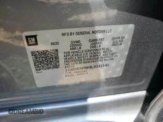 2020 Cadillac CT5 V-Series with VIN 1G6DR5RW4L0141141, listed as a Copart auction lot 68820154 with 21,479 mi miles and Salvage Title. Bid and sale history available at carsss.com. Image 12.