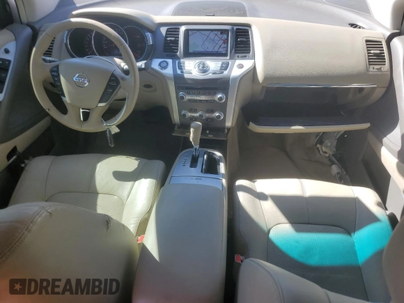 2013 Nissan Murano SL with VIN JN8AZ1MW9DW314011, listed as a Copart auction lot 71598644 with 127,370 mi miles and Salvage Title. Bid and sale history available at carsss.com. Image 8.